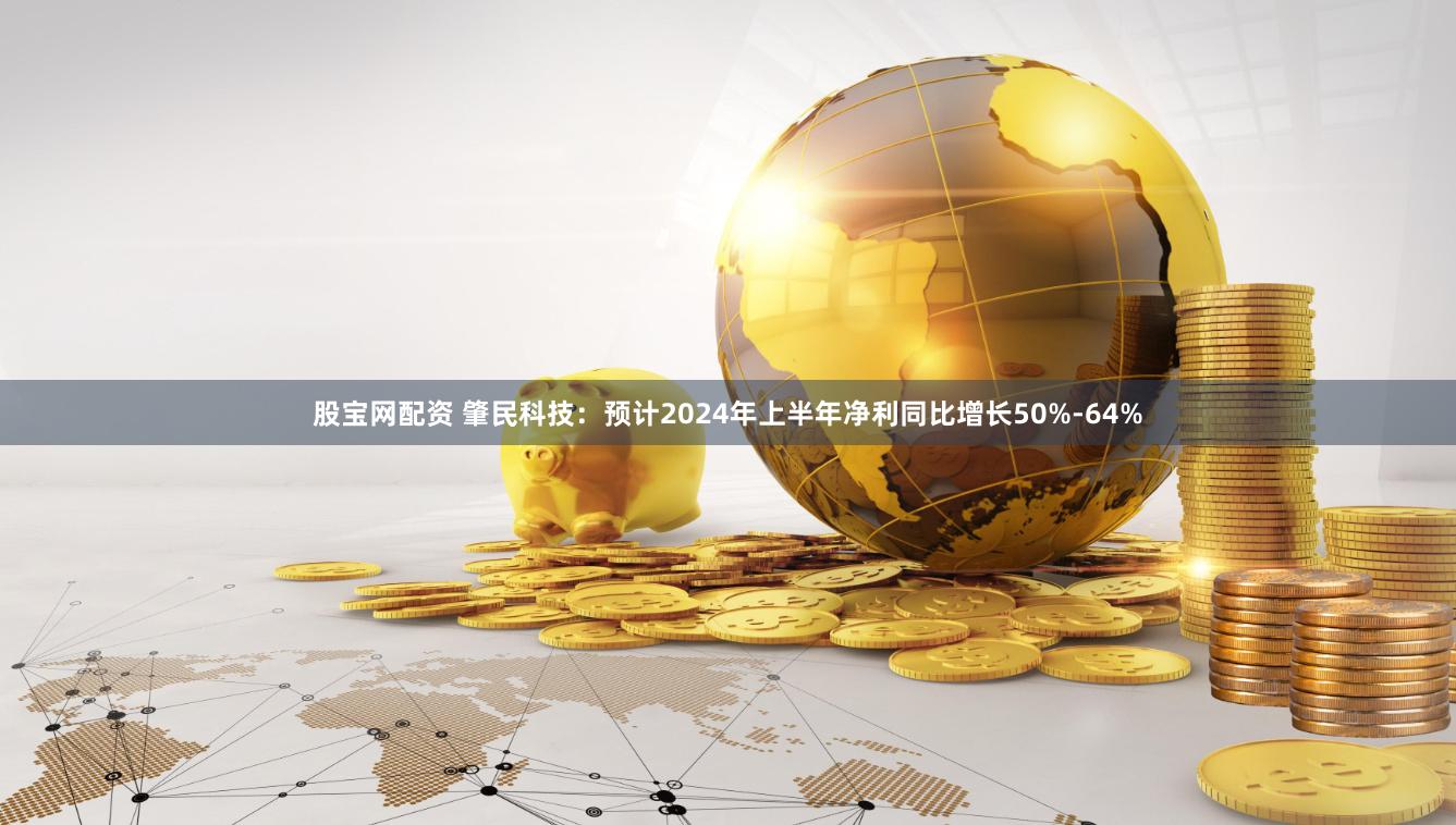 股宝网配资 肇民科技：预计2024年上半年净利同比增长50%-64%
