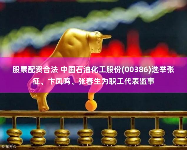 股票配资合法 中国石油化工股份(00386)选举张征、卞凤鸣、张春生为职工代表监事
